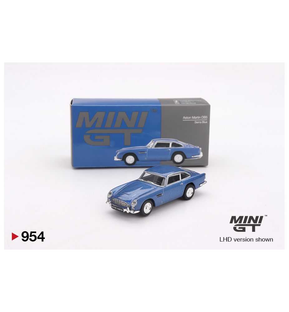 Mini GT Aston Martin DB5 Sierra Blue 1:64
