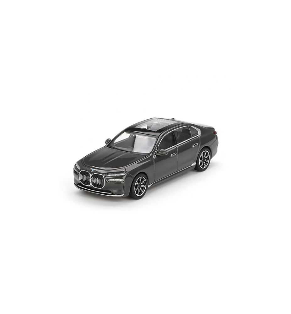 Mini GT 2024 BMW i7 xDrive60 Dravit Grey 1:64