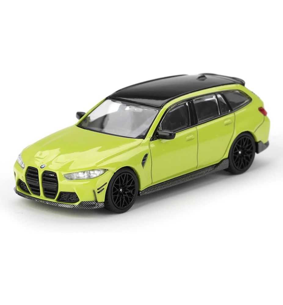 Mini GT BMW M3 M Performance Touring Sao Paulo Yellow Blister 1:64