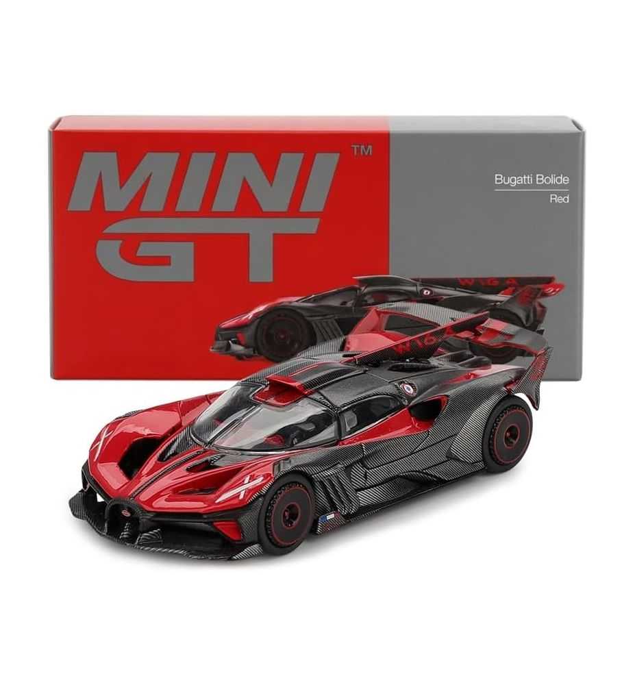 Mini GT Bugatti Bolide Red 1:64