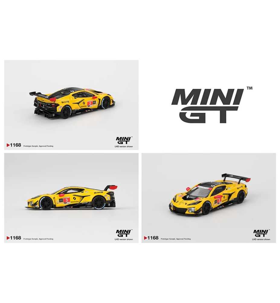 Mini GT Chevrolet Corvette Z06 GT3.R #4 2025 IMSA Daytona 24 Hours 1:64