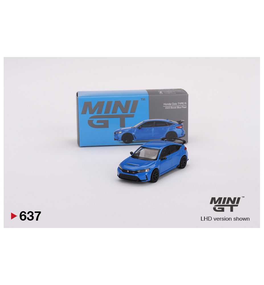 Mini GT Honda Civic Type R Boost Blue Pearl 1:64