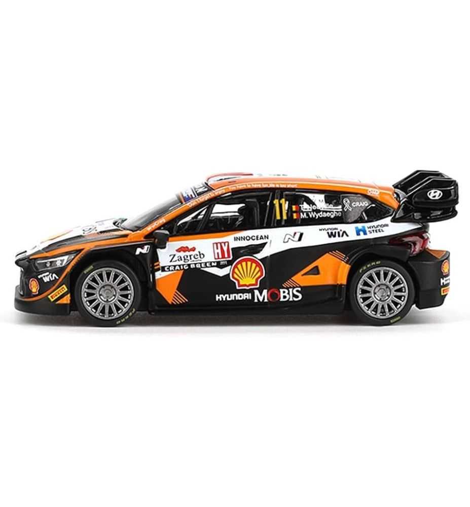 Mini GT Hyundai i20 N Rally1 2023 Rally Croatia Winner 1:64