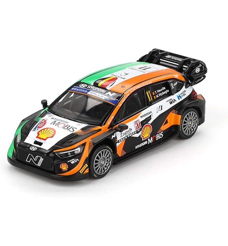 Mini GT Hyundai i20 N Rally1 2023 Rally Croatia Winner 1:64