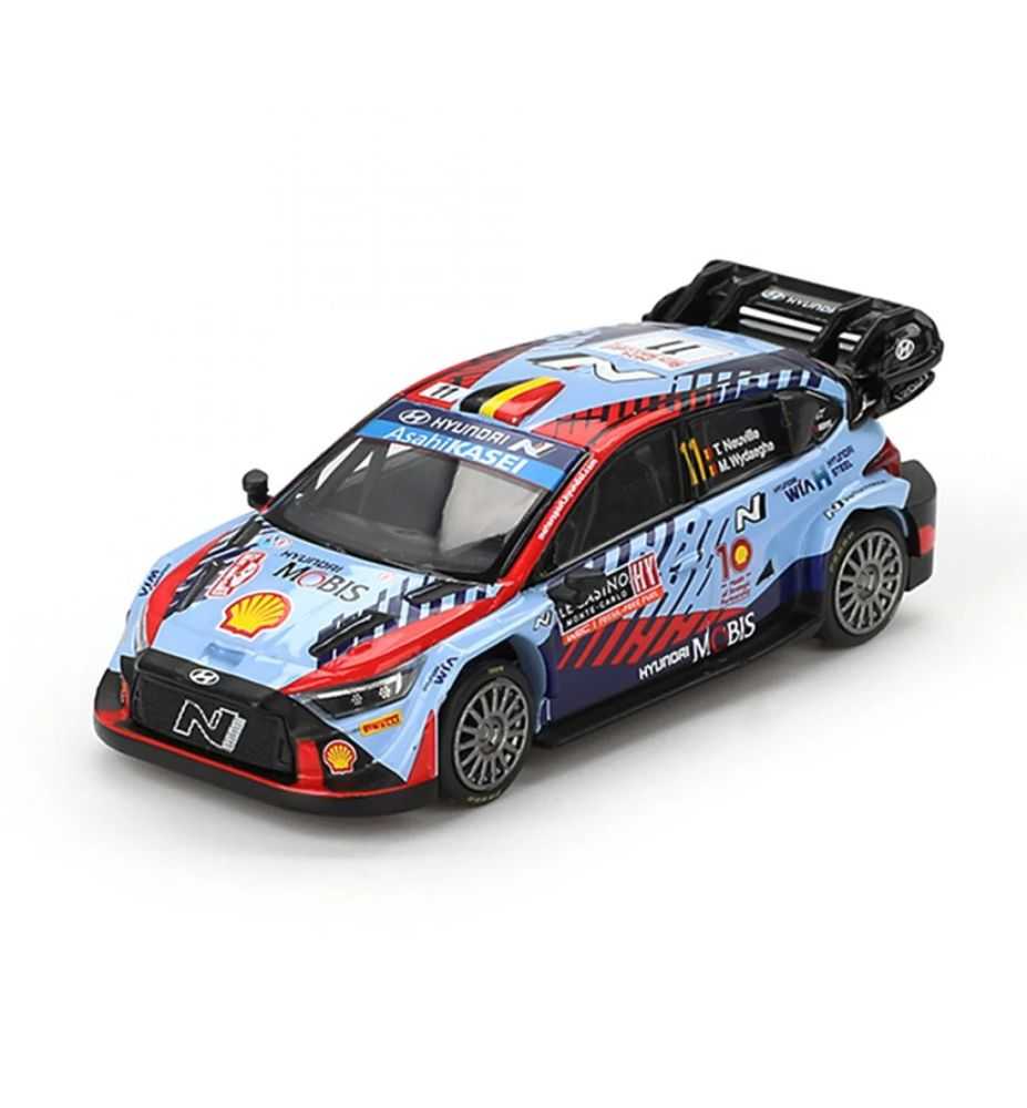Mini GT Hyundai i20 N Rally1 3rd Place Monte-Carlo 2024 1:64