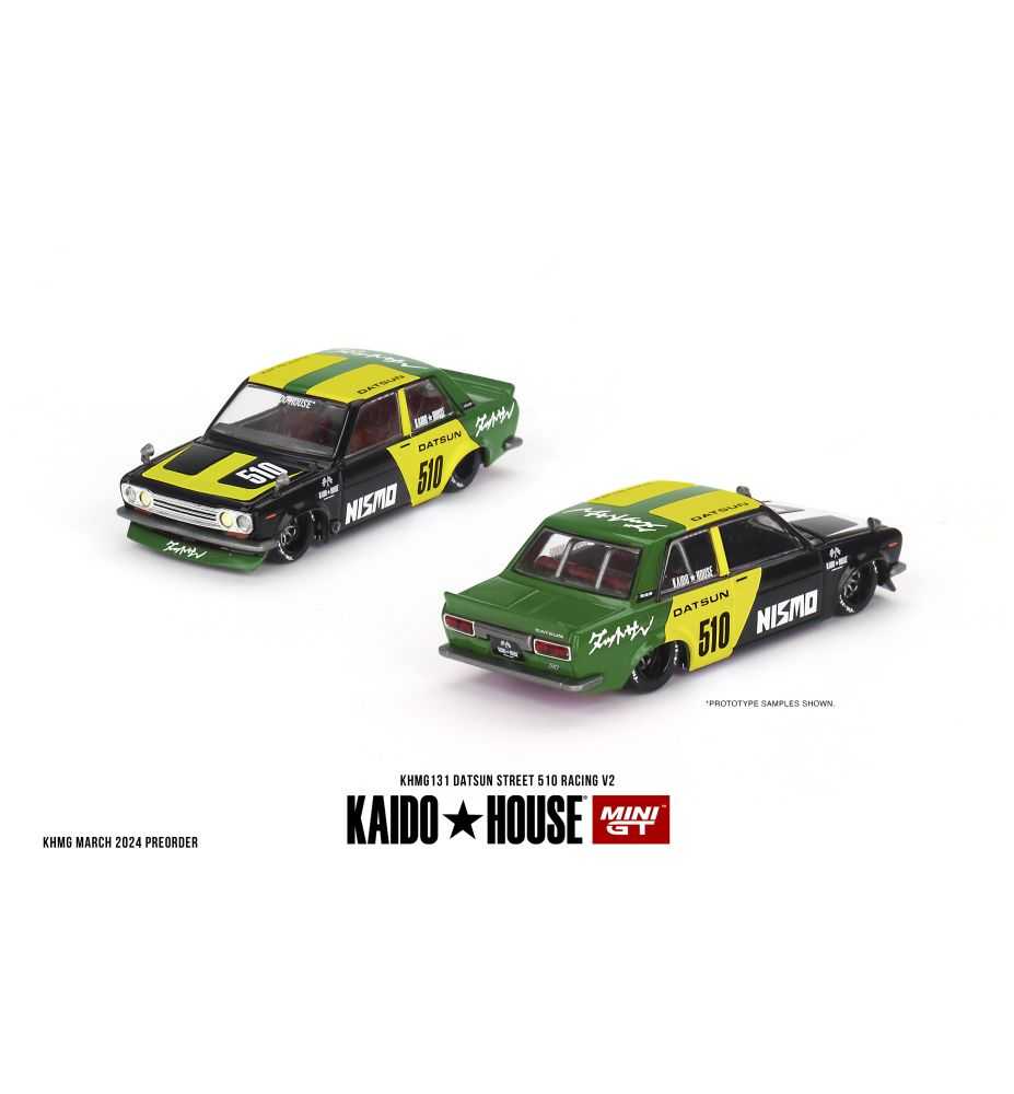 Mini GT Kaido House Datsun 510 Street Racing V2 1:64