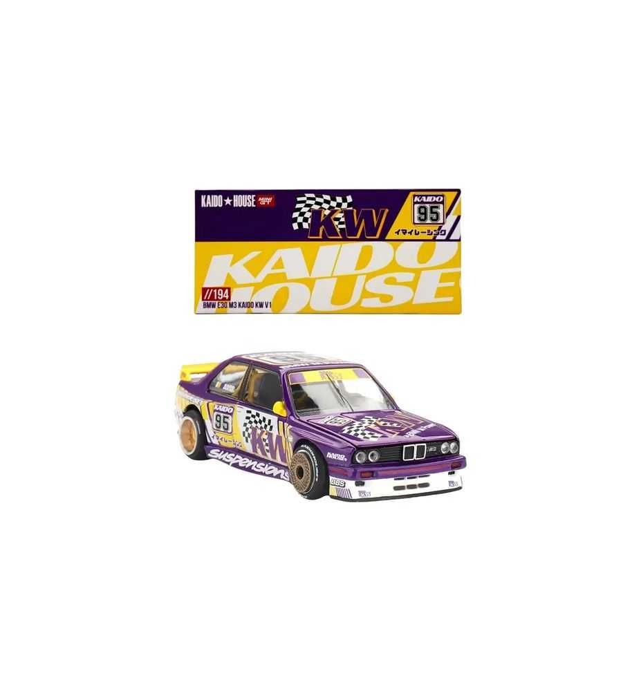 Mini GT Kaido House BMW E30 M3 Kaido KW V1 1:64