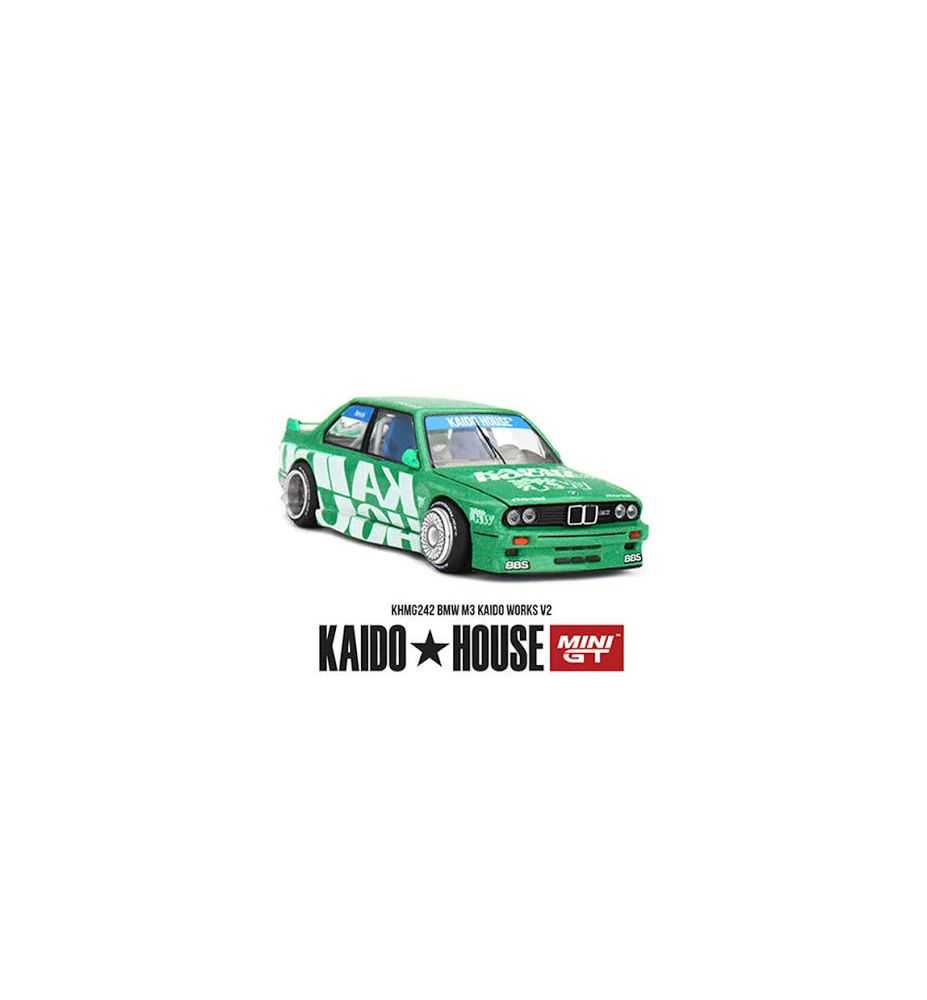 Mini GT Kaido House 1989 BMW M3 (E30) KW BBS Kaido Works V2 1:64