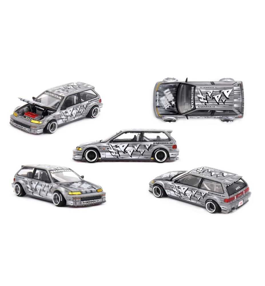Mini GT Kaido House Honda Civic (EF) Kaido Manga V1 1:64