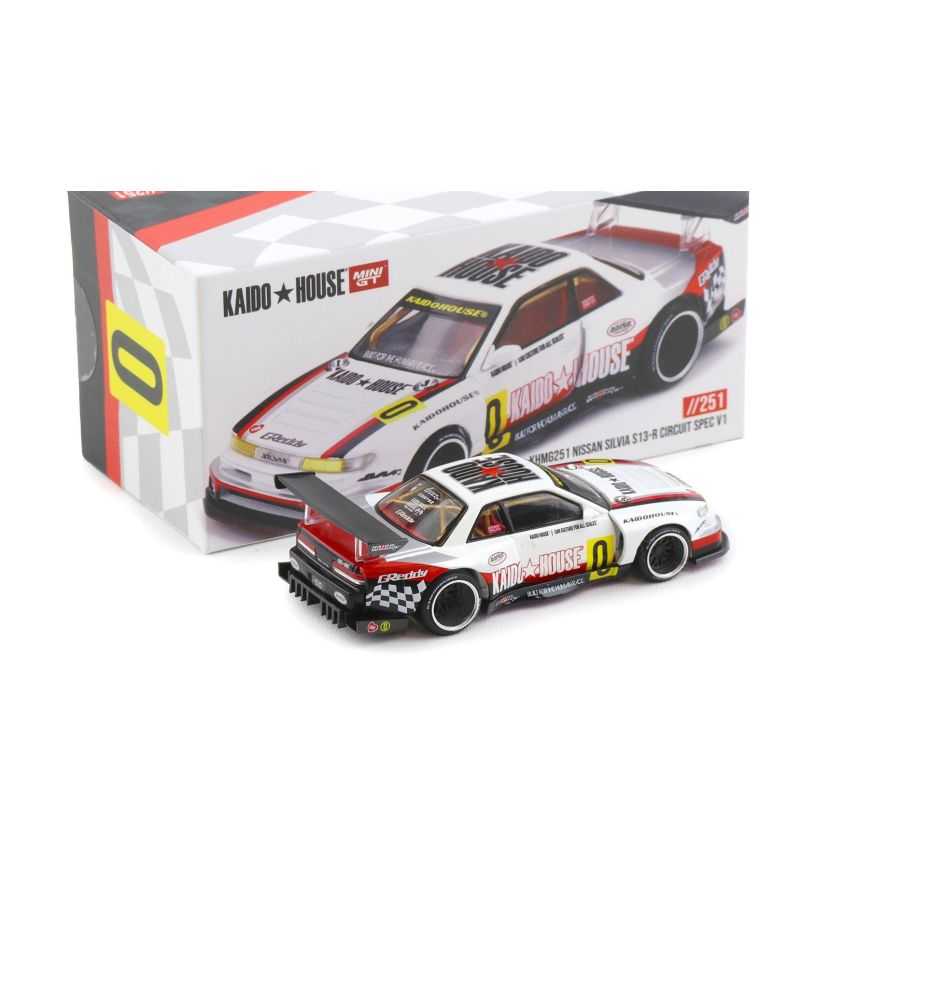 Mini GT Kaido House Nissan Silvia S13-R Circuit Spec V1 1:64