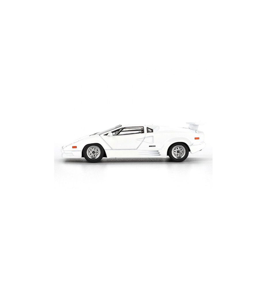Mini GT Lamborghini Countach 25th Anniversary White LHD 1:64