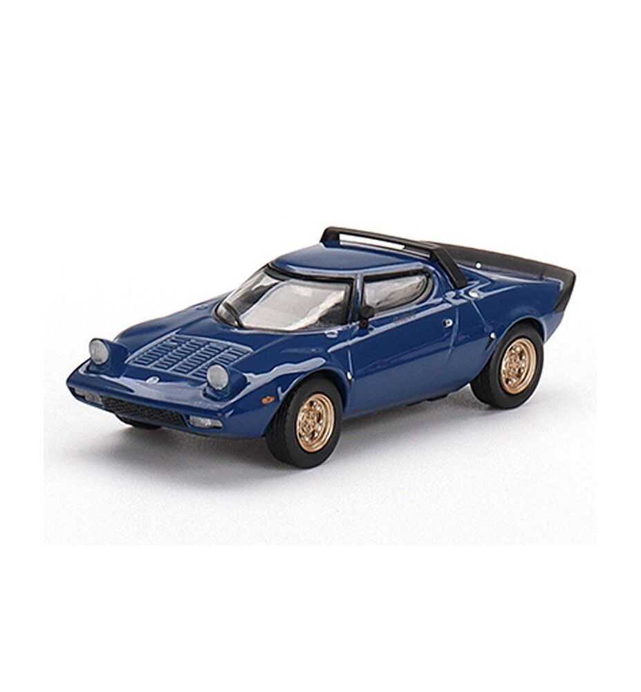 Mini GT Lancia Stratos HF Stradale Bleu Vincennes 1:64