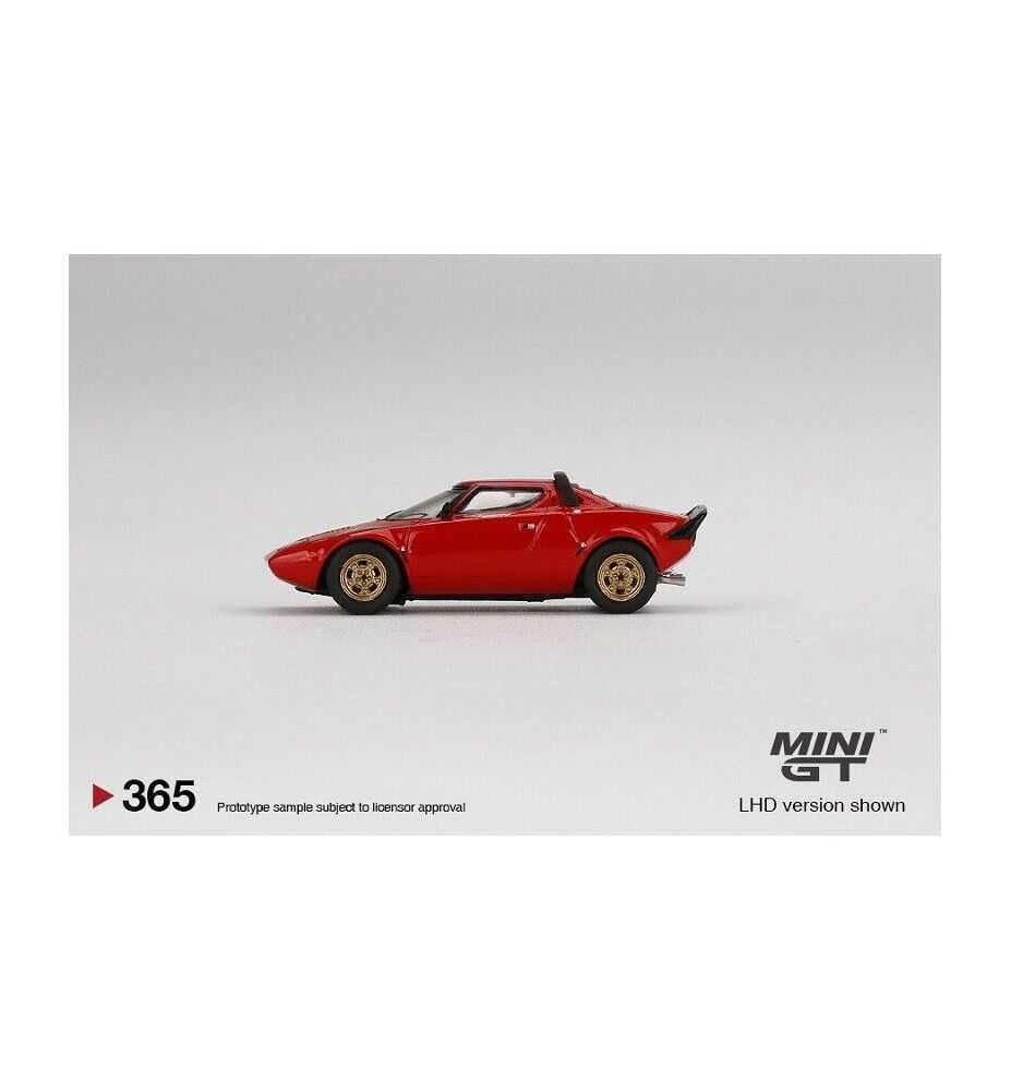 Mini GT Lancia Stratos HF Stradale Red 1:64