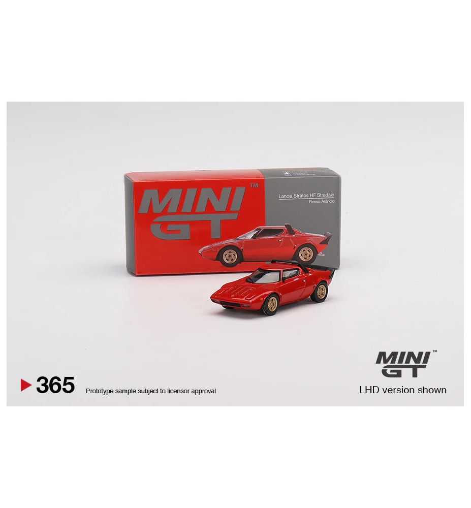 Mini GT Lancia Stratos HF Stradale Red 1:64