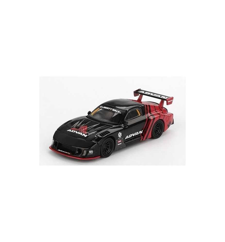 Mini GT Mazda RX-7 LB-Super Silhouette Advan Black/Red 1:64