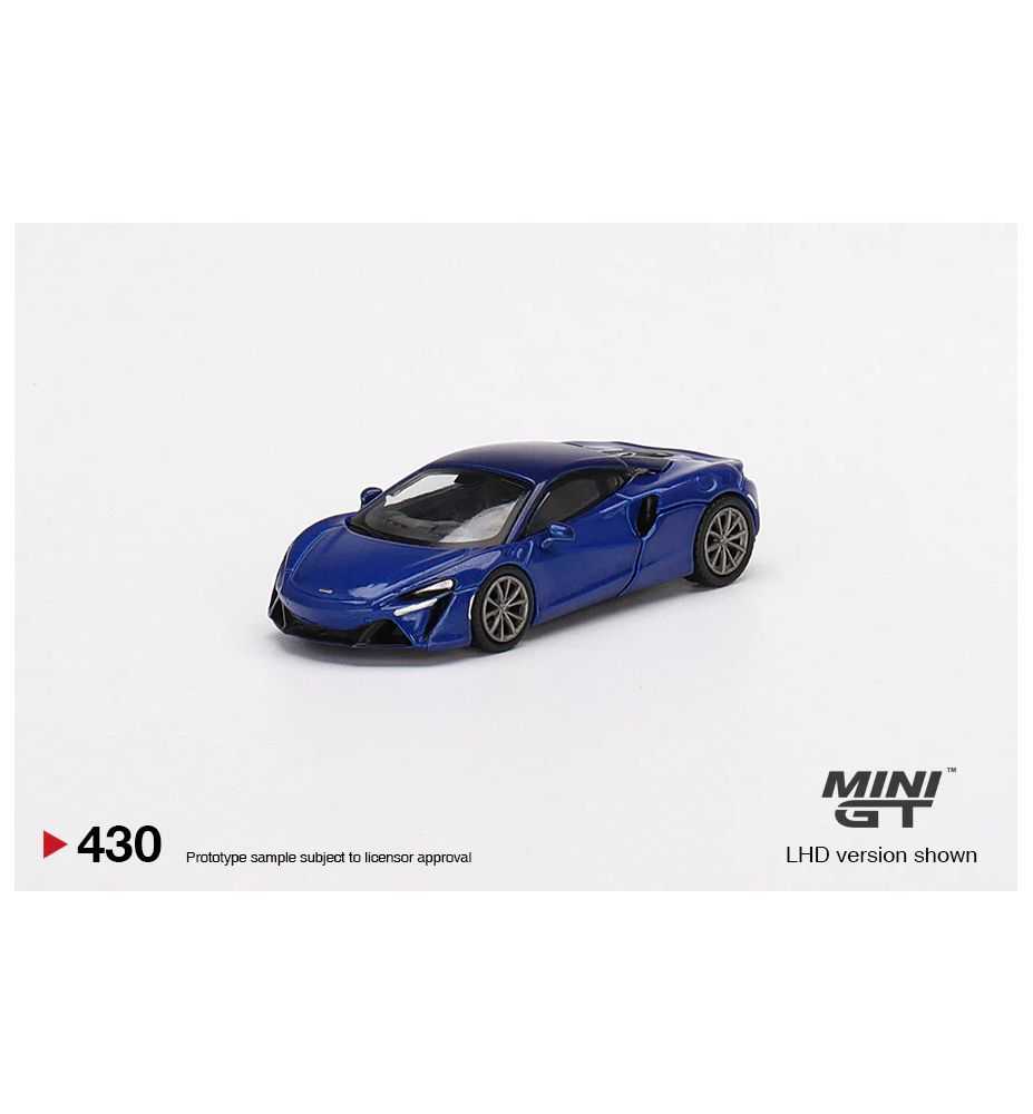 Mini GT McLaren Artura Volcano Blue 1:64