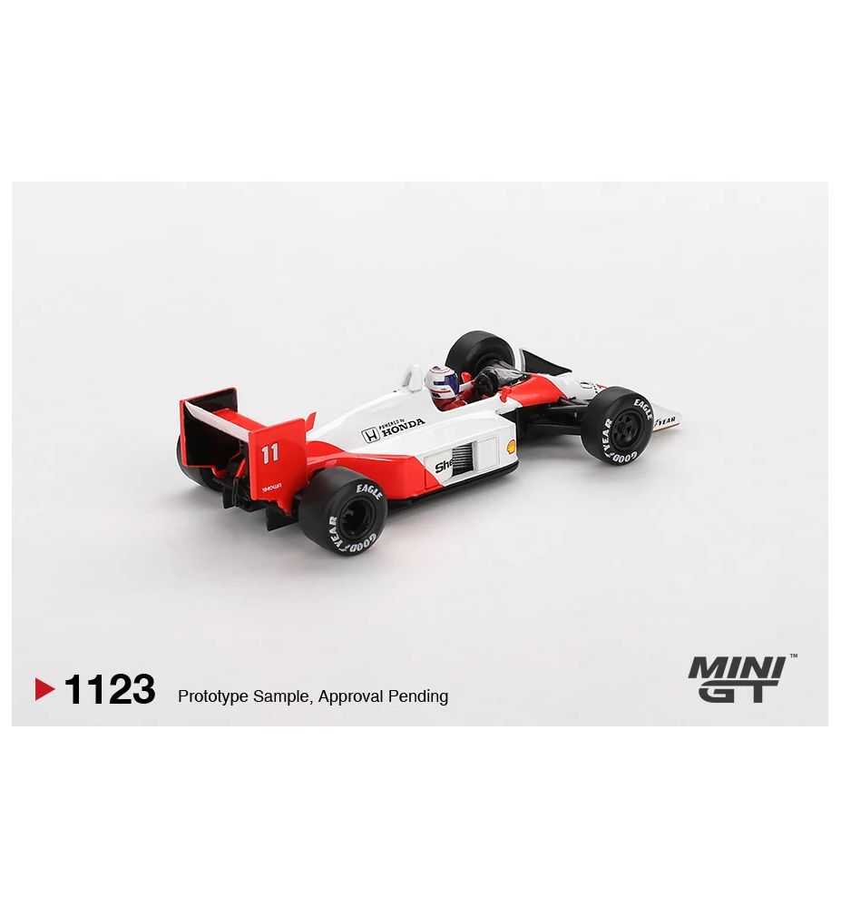 Mini GT McLaren MP4/4 #11 Alain Prost 1988 Japanese Grand Prix 1:64