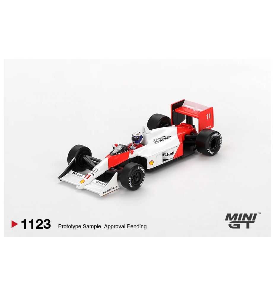 Mini GT McLaren MP4/4 #11 Alain Prost 1988 Japanese Grand Prix 1:64