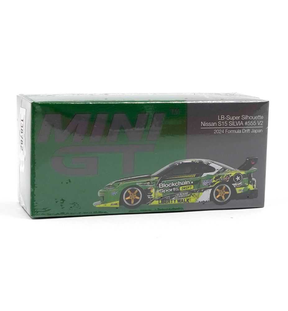 Mini GT Nissan Silvia S15 LB-Super Silhouette Formula Drift 2024 1:64
