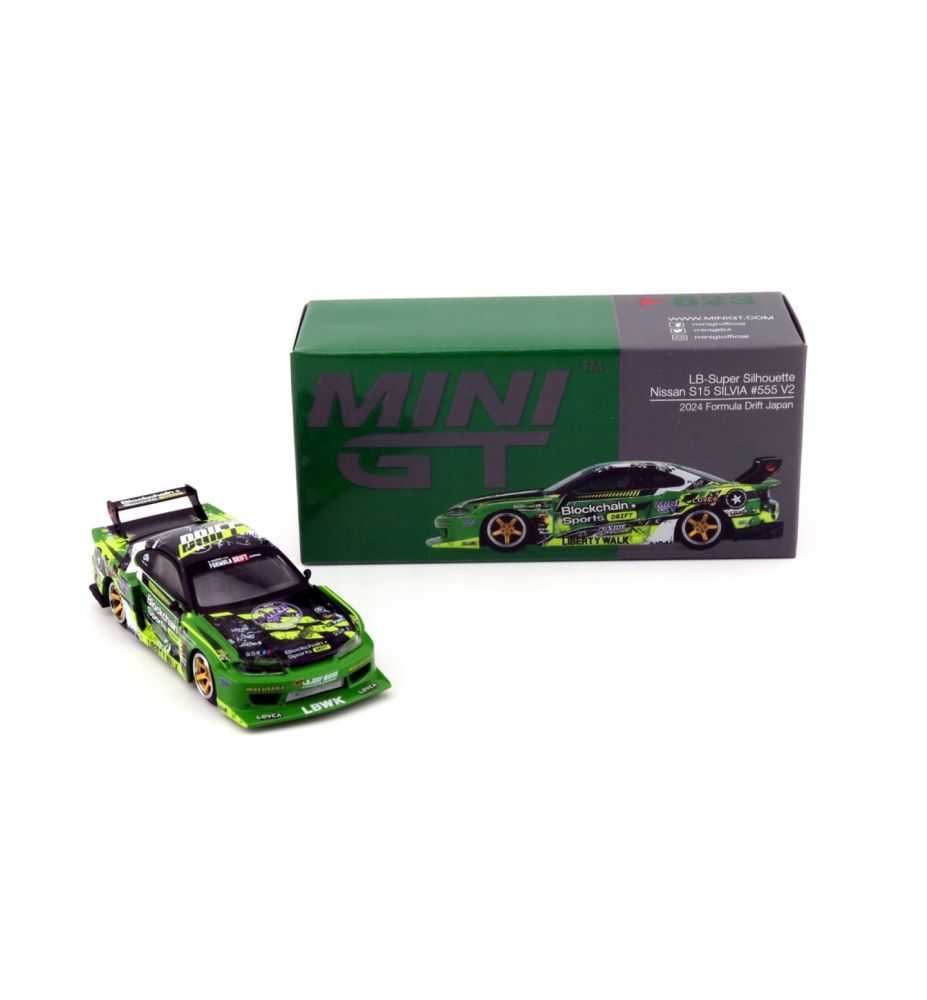 Mini GT Nissan Silvia S15 LB-Super Silhouette Formula Drift 2024 1:64