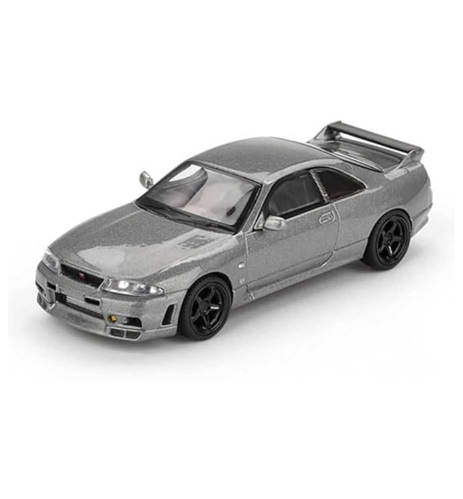 Mini GT Nissan Skyline GT-R Nismo BNR34 CRS Dark Metal Grey 1:64