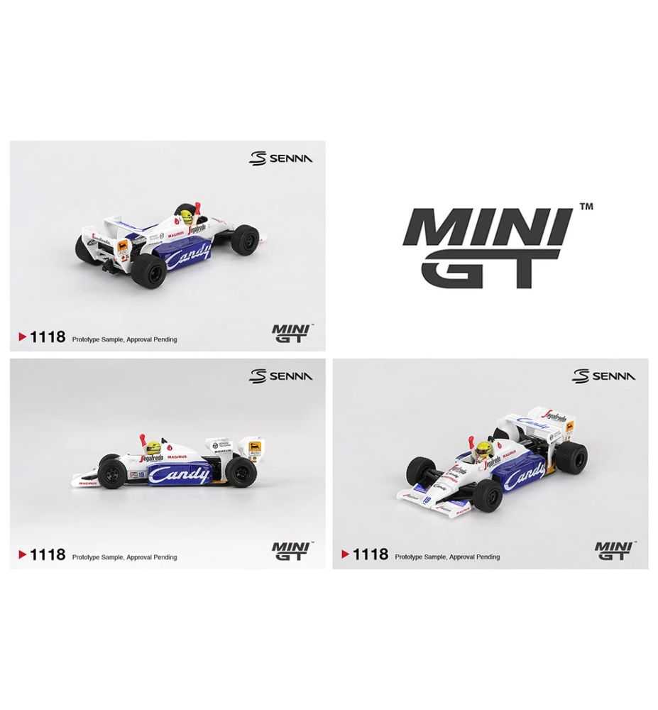 Mini GT Toleman TG184 #20 1984 Monaco Grand Prix Johnny Cecotto 1:64
