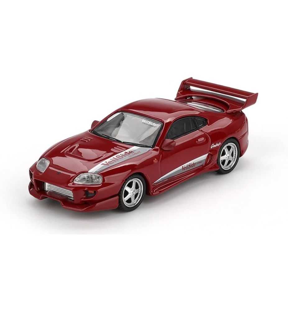 Mini GT 1994 Toyota Supra MK4 (A80) VeilSide Combat V-I Red 1:64