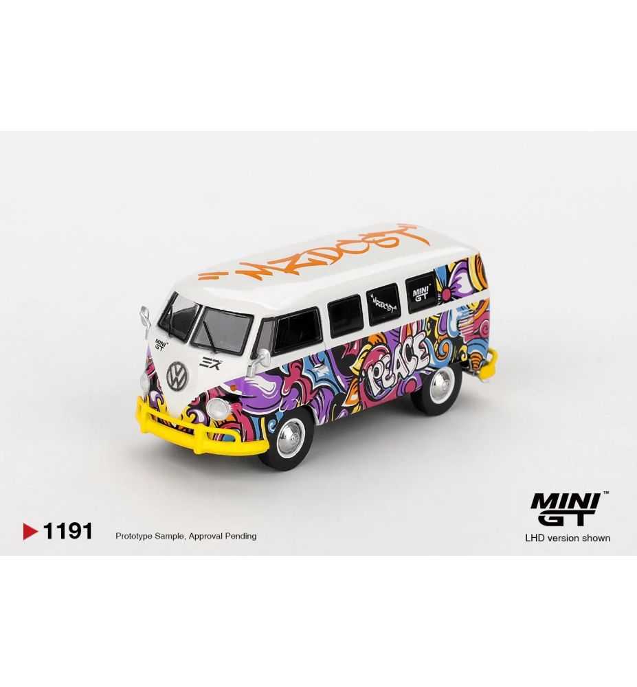 Mini GT Volkswagen T1 Microbus Mizu Design Blister 1:64
