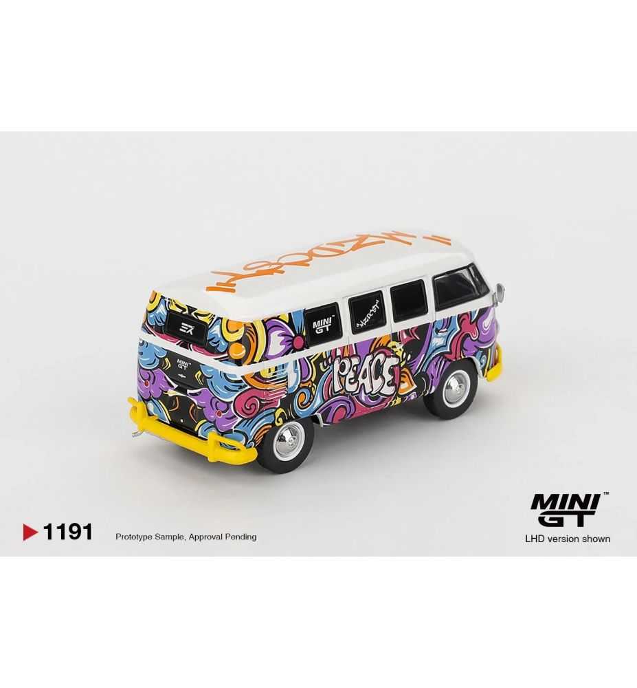 Mini GT Volkswagen T1 Microbus Mizu Design Blister 1:64