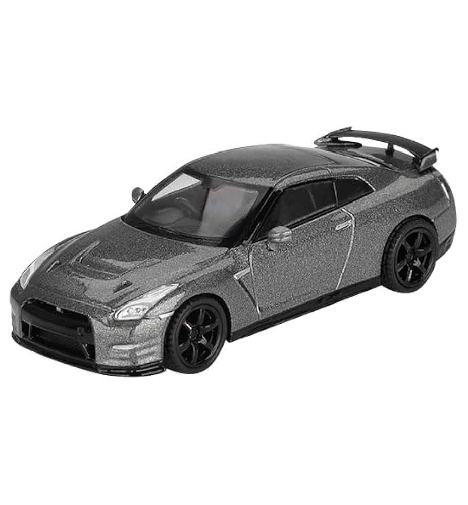 Mini GT Nissan GT-R Nismo R35 CRS Version Dark Metal Grey RHD 1:64