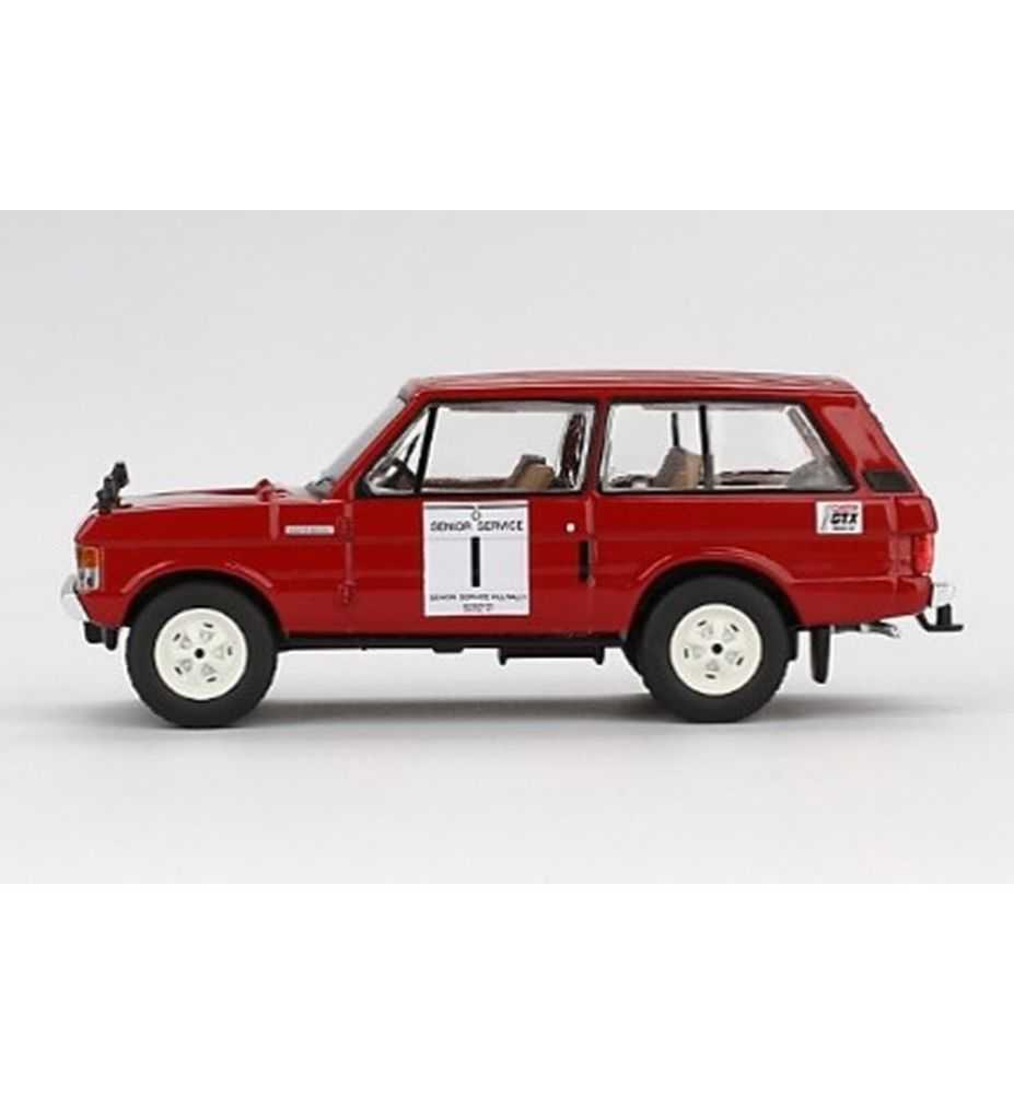 Mini GT 1971 Land Rover Range Rover International Hill Rally Winner 1:64