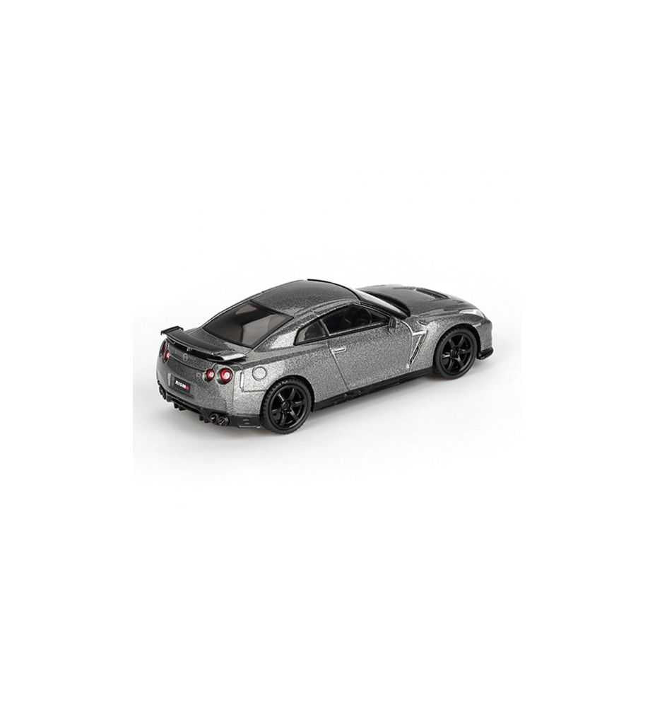 Mini GT Nissan GT-R Nismo R35 CRS Version Dark Metal Grey RHD 1:64