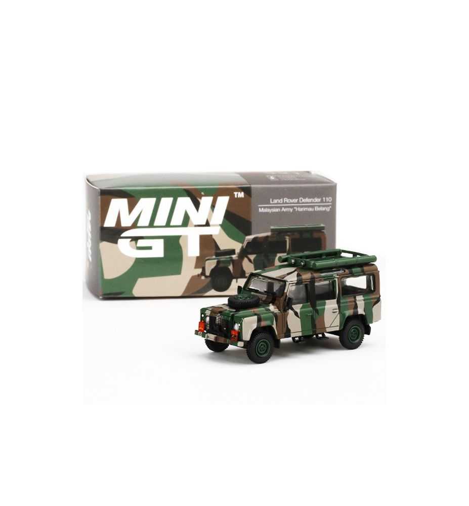Mini GT Land Rover Defender 110 Malaysian Army 1:64