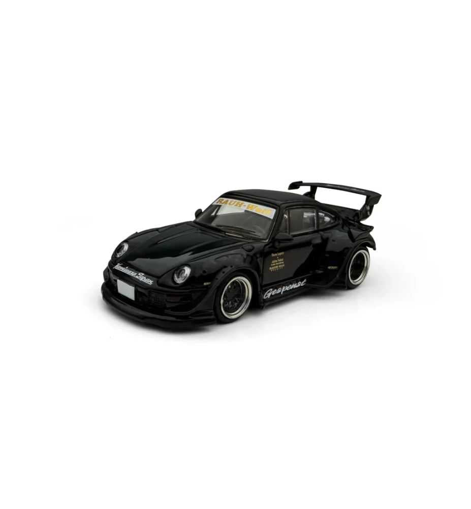 Model Model Porsche RWB 993 Black 1:64