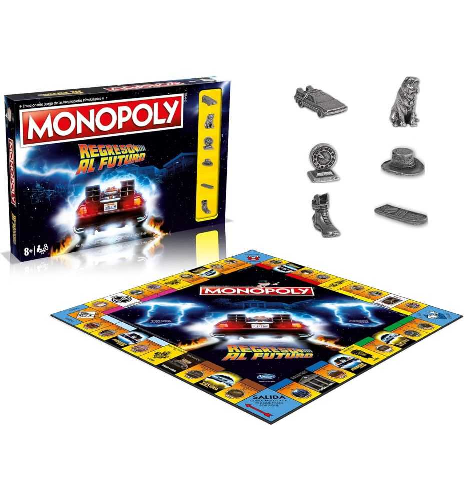Monopoly Back to the Future Edition Board Game (French Edition)