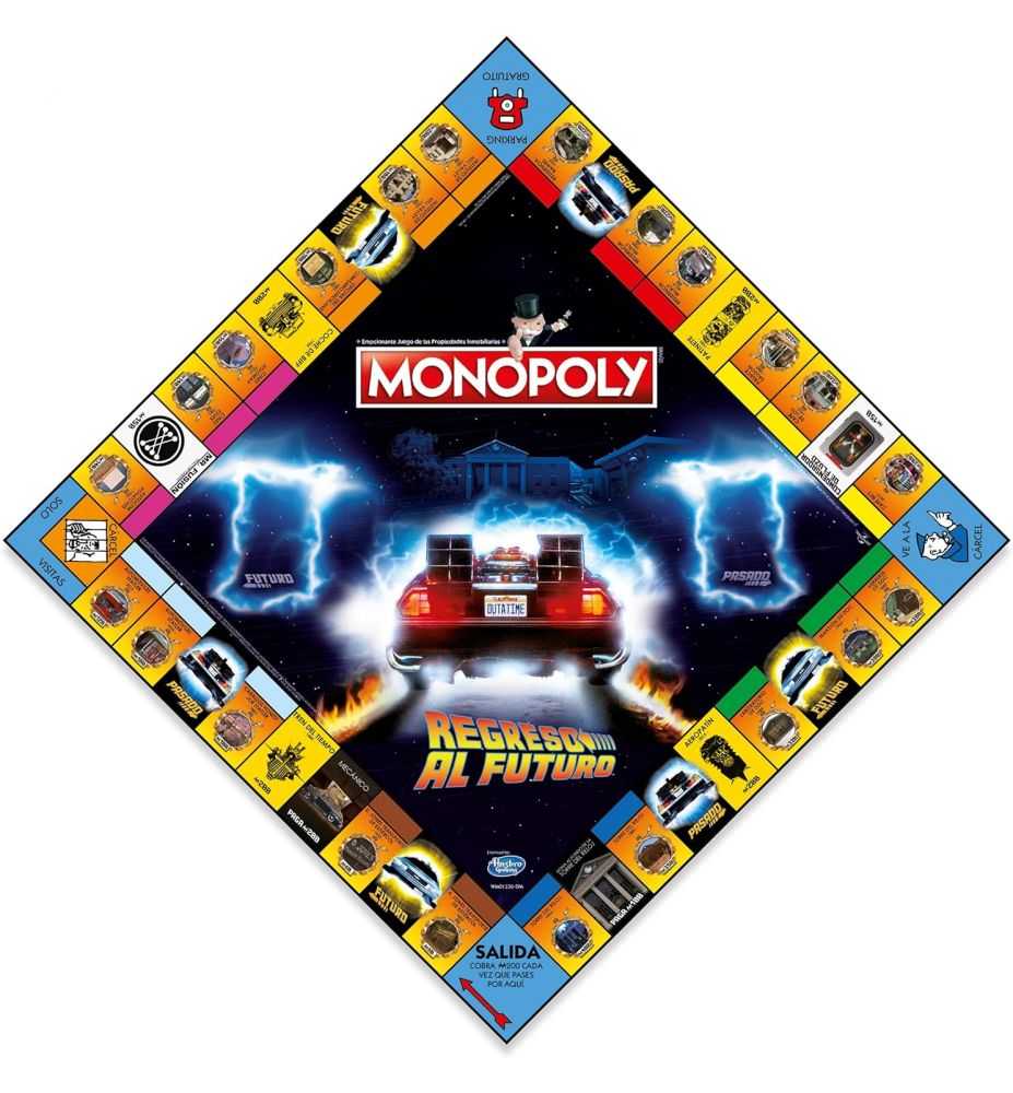 Monopoly Back to the Future Edition Board Game (French Edition)