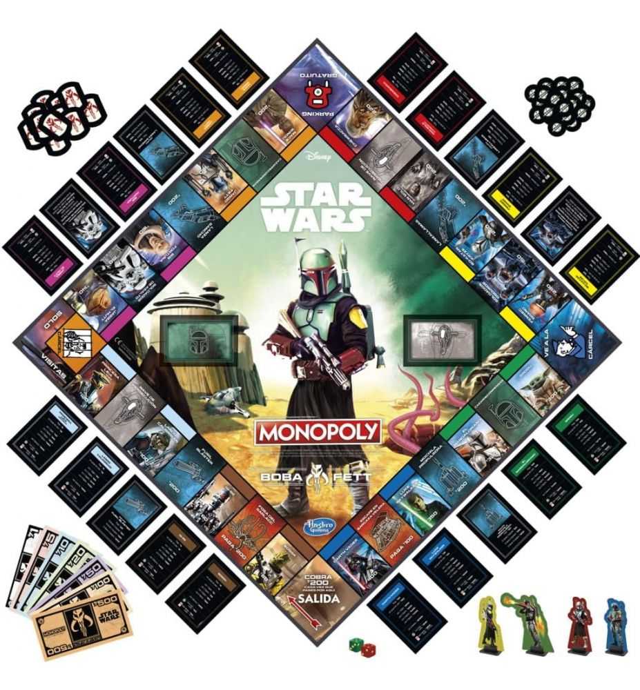 Monopoly Star Wars Boba Fett Edition Board Game
