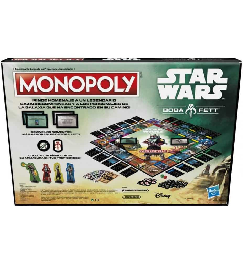 Monopoly Star Wars Boba Fett Edition Board Game