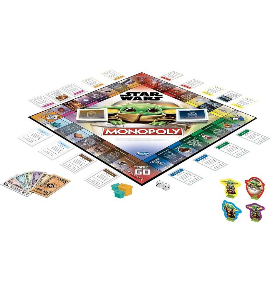Monopoly Star Wars The Mandalorian The Child Edition Board Game