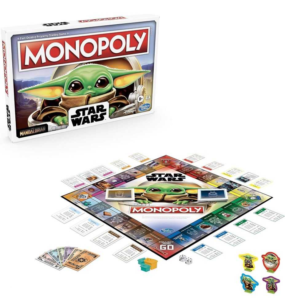 Monopoly Star Wars The Mandalorian The Child Edition Board Game