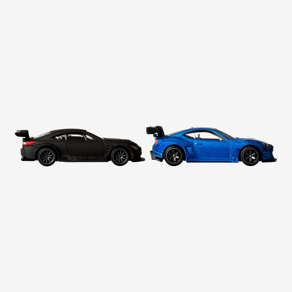 Hot Wheels Premium Car Culture 2-Pack – Lexus + Subaru