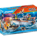 Playmobil City Action 70140 Fire Rescue with Rescue Boat