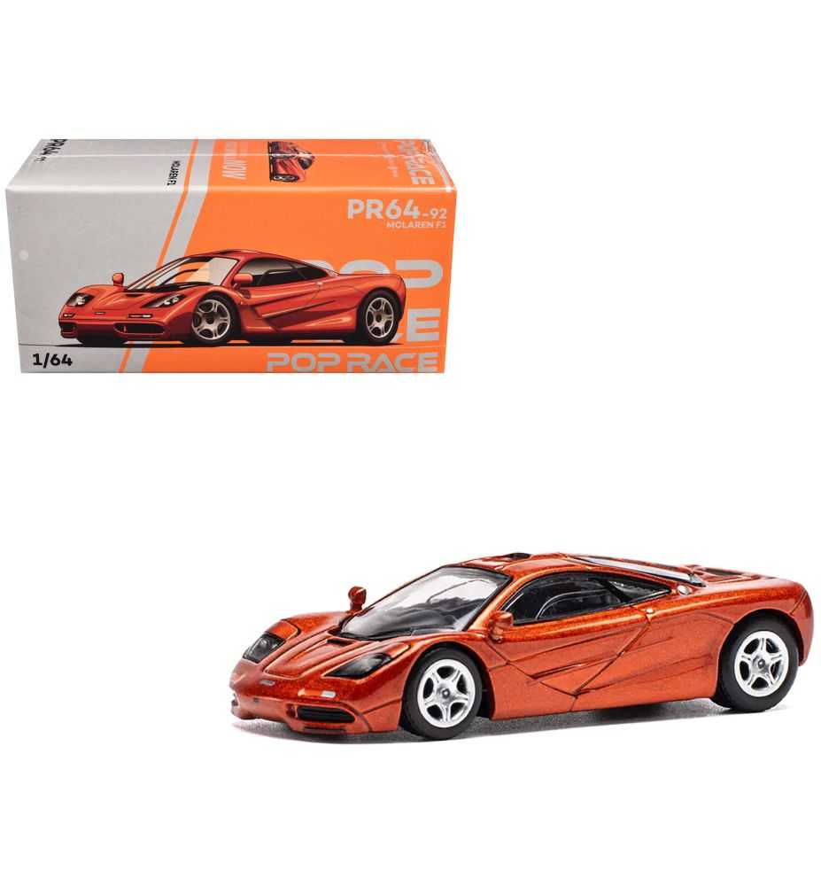 Pop Race McLaren F1 Orange 1:64