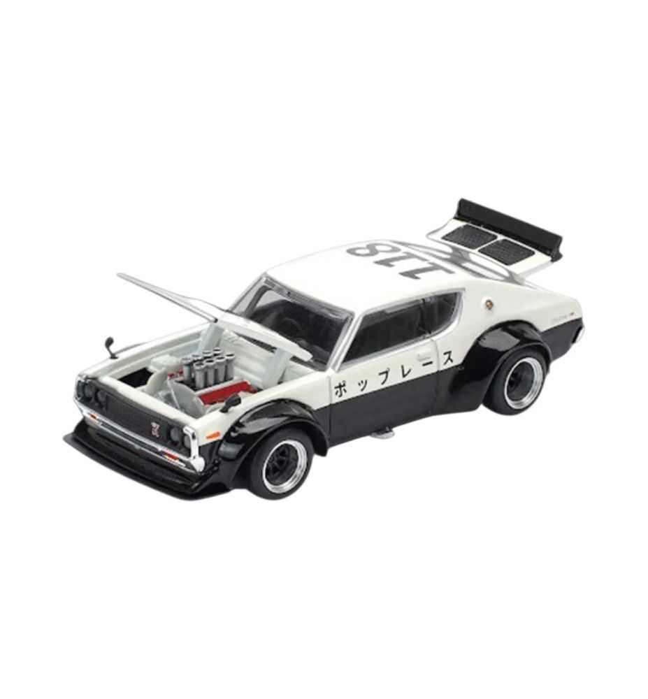 Pop Race Nissan Skyline KPGC110 (Kenmeri) 1:64