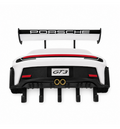 JDM Porsche 911 GT3 Rear Key Holder 3D Printed White