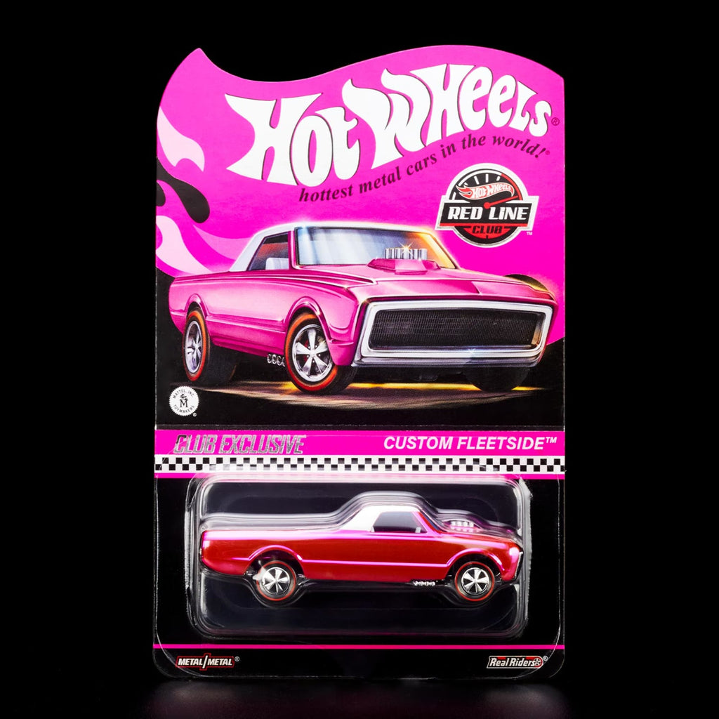 Hot Wheels RLC Exclusive 2022 Pink Editions Custom Fleetside