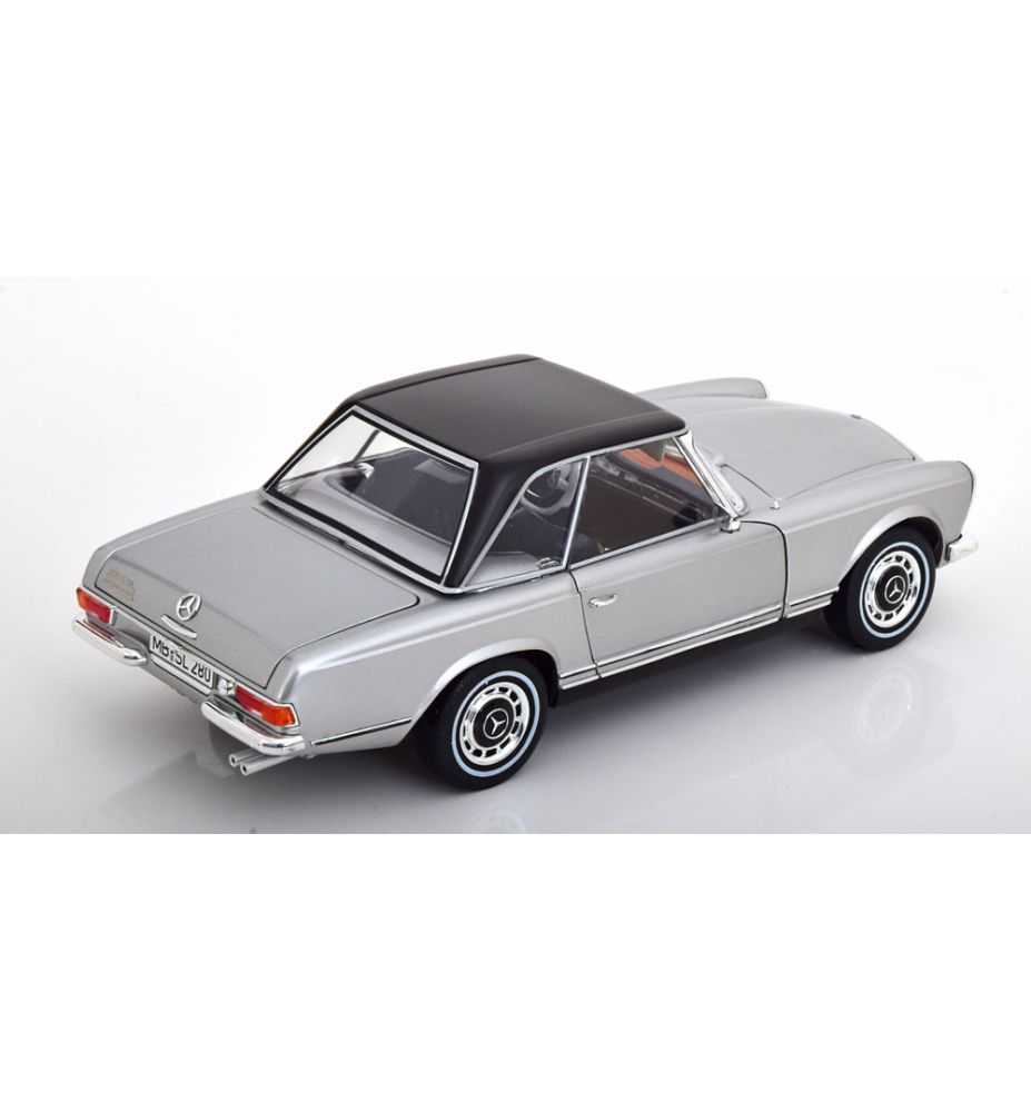 Schuco Mercedes-Benz 280 SL Pagoda (W113) 1968-71 Silver 1:18