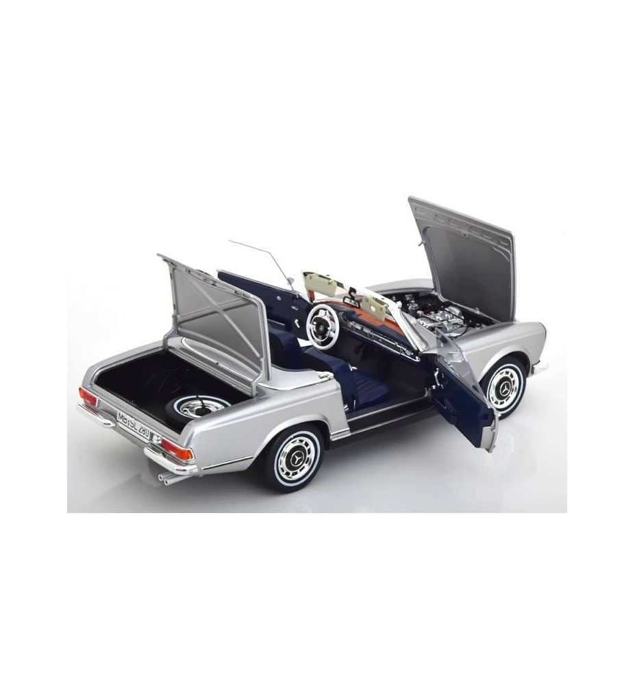 Schuco Mercedes-Benz 280 SL Pagoda (W113) 1968-71 Silver 1:18