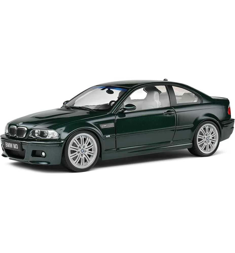 Solido 2000 BMW M3 (E46) Coupe Oxford Green 1:18
