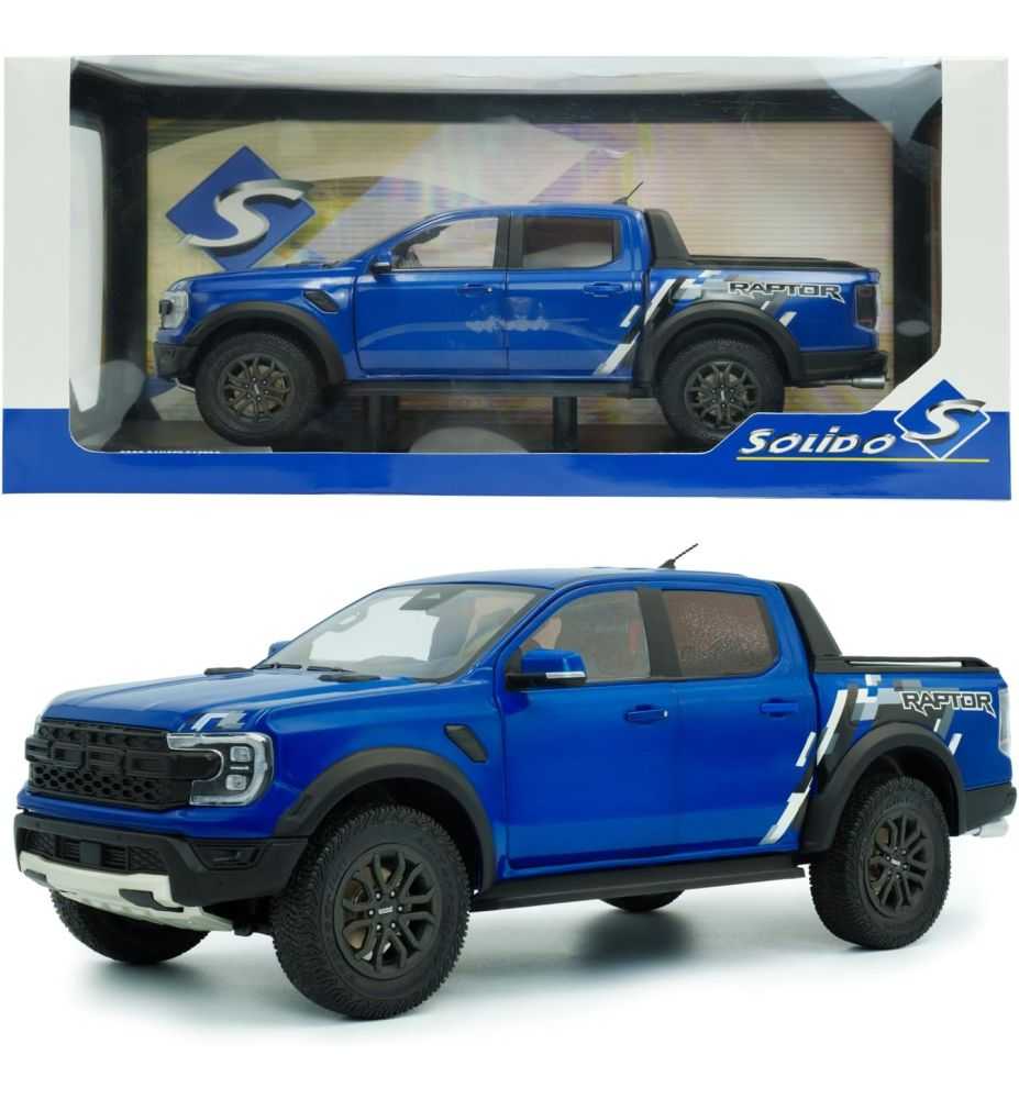 Solido 2024 Ford Ranger Raptor Blue 1:18
